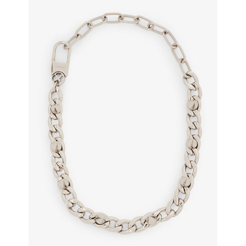  Vitaly Frenzy recycled-stainless steel necklace