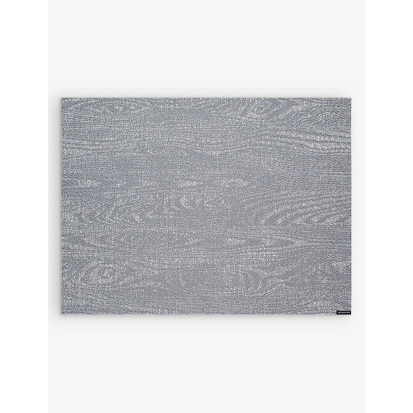 Chilewich Woodgrain rectangle-shape woven placemat 36cm x 48cm