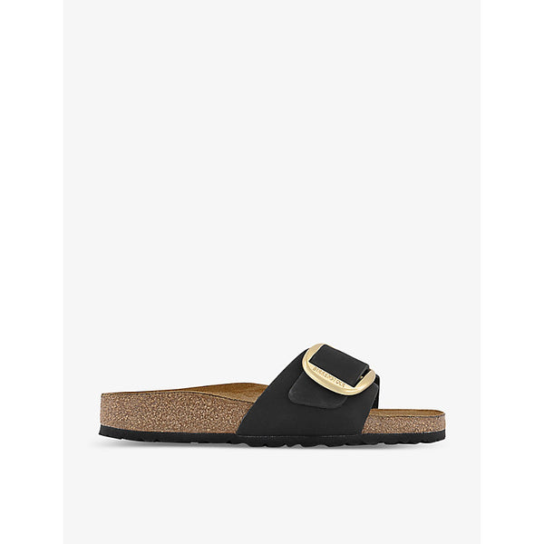 Birkenstock Madrid oversized buckle leather sandals