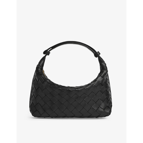 Bottega Veneta Intrecciato-weave small leather hobo bag