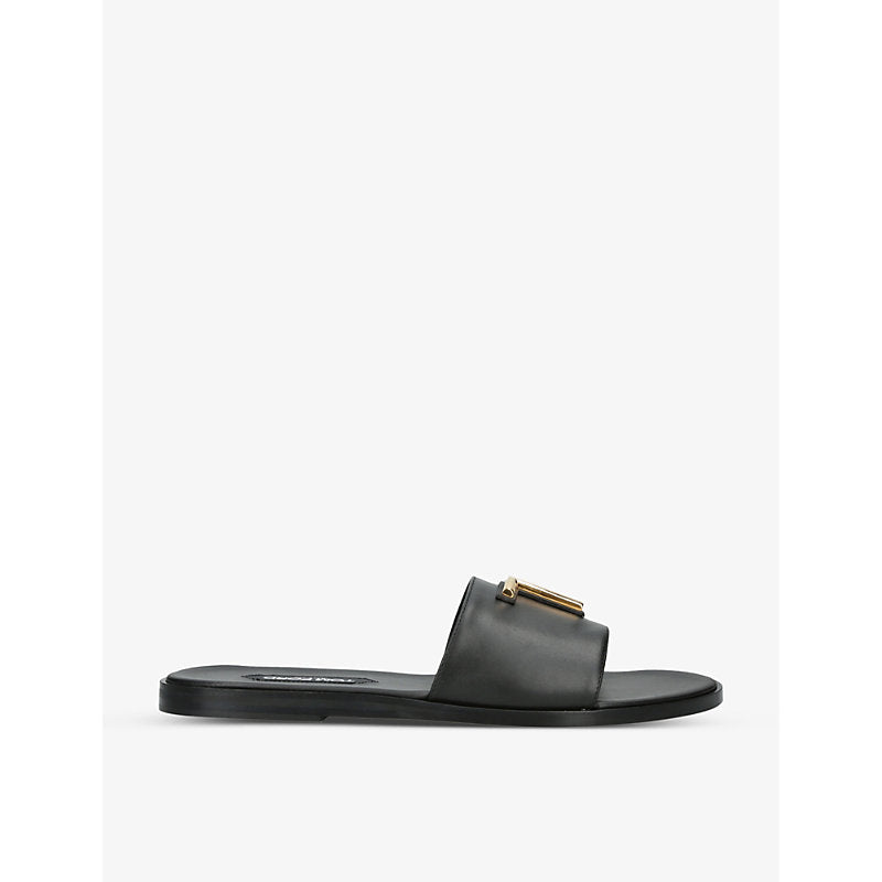  Tom Ford Brighton logo-embellished leather sliders