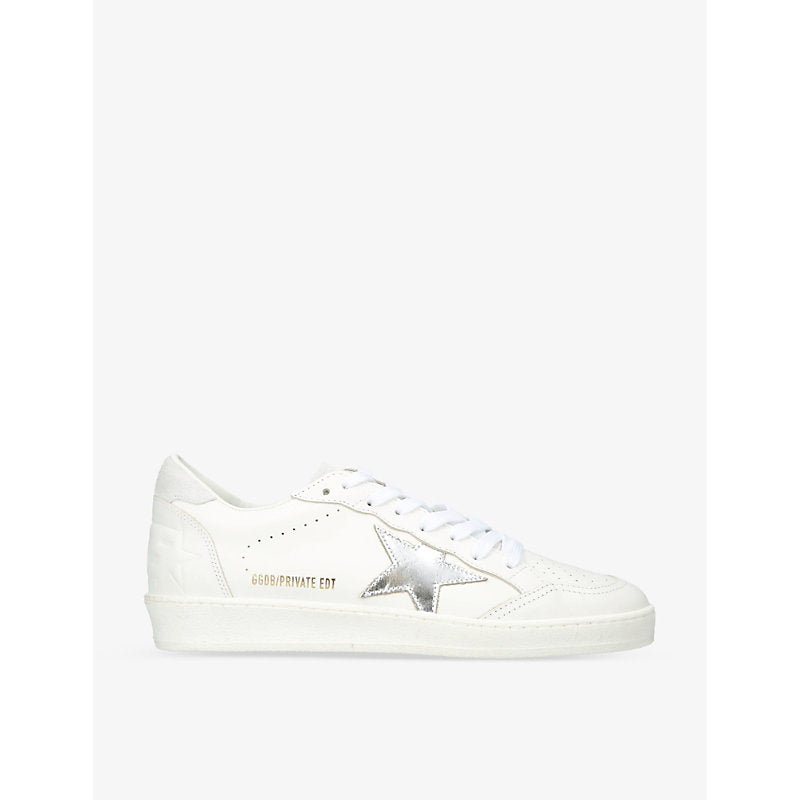  Golden Goose Exclusive Men's Ball Star star-patch leather low-top trainers