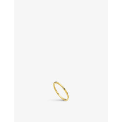 Monica Vinader Siren 18ct yellow gold-plated vermeil sterling-silver ring