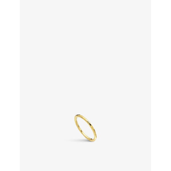 Monica Vinader Siren 18ct yellow gold-plated vermeil sterling-silver ring