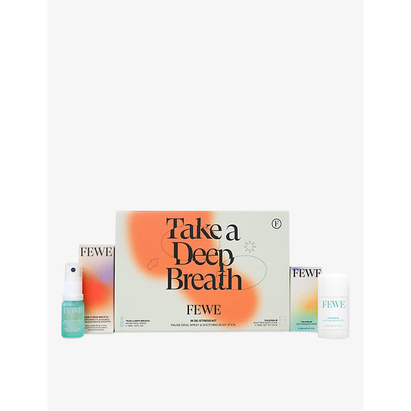 Fewe Take A Deep Breath oral spray and balm set