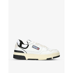 Autry Low CLC brand-patch leather low-top trainers