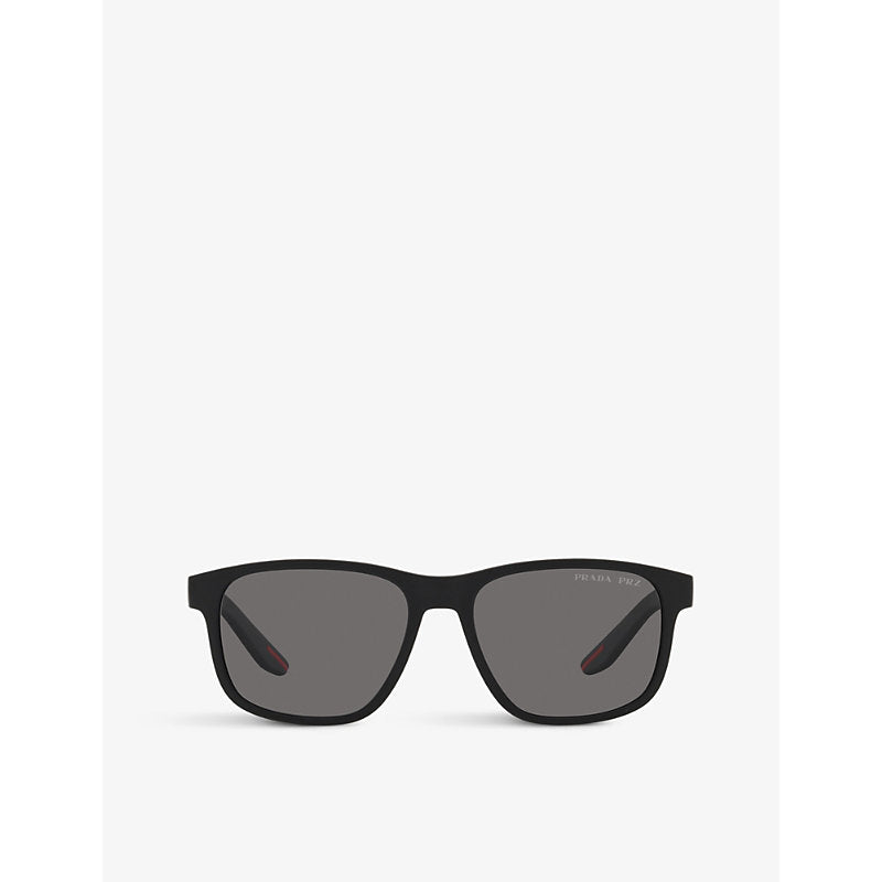  Prada Linea Rossa PS 06YS pillow-frame acetate sunglasses