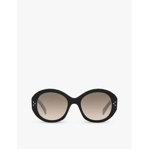 Celine CL40240I round-frame acetate sunglasses