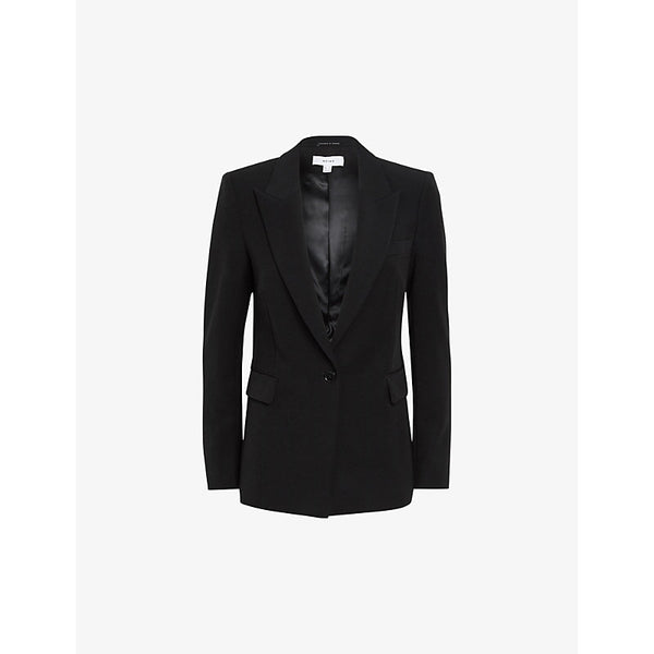 Reiss Gabi single-breasted stretch-woven blazer