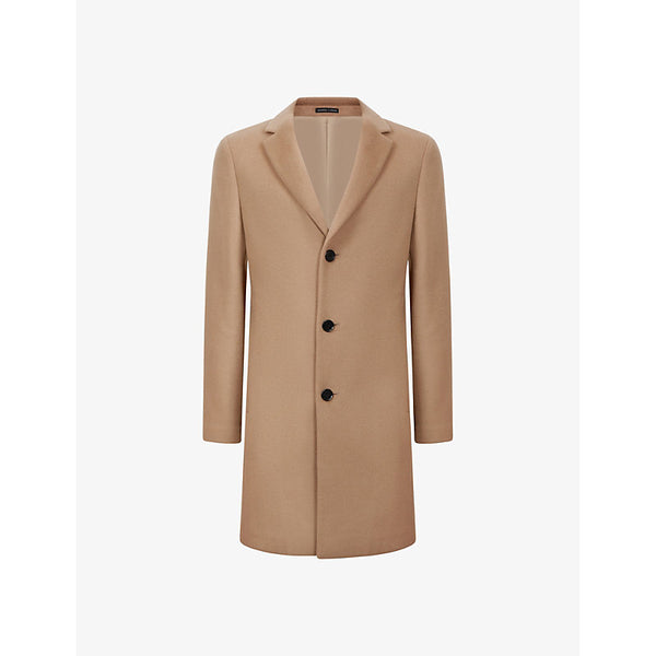  Reiss Gable single-breasted wool-blend coat