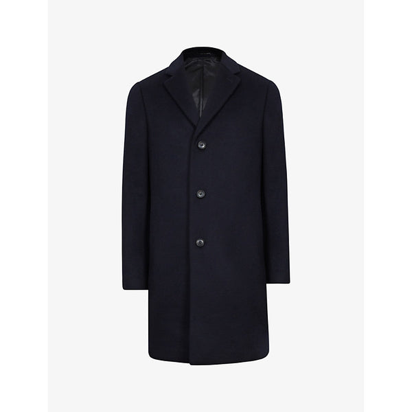  Reiss Gable single-breasted wool-blend coat