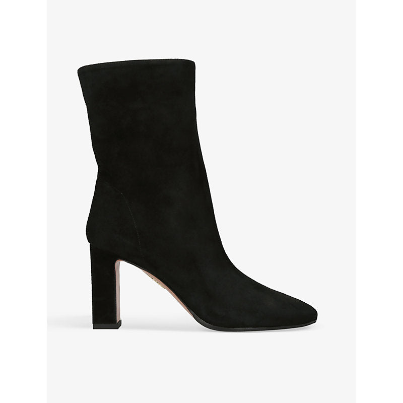 Womens Aquazzura Manzoni suede heeled ankle boots