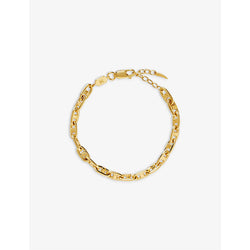 Missoma Mariner 18ct recycled yellow gold-plated brass chain bracelet | MISSOMA