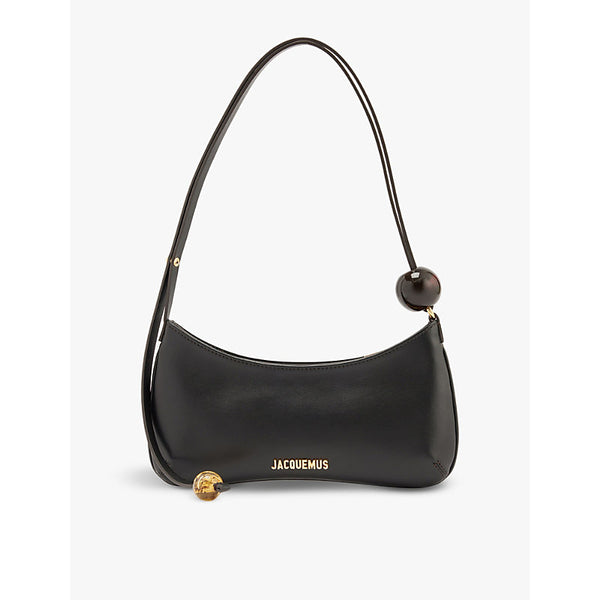 Jacquemus Le Bisou Perle leather shoulder bag