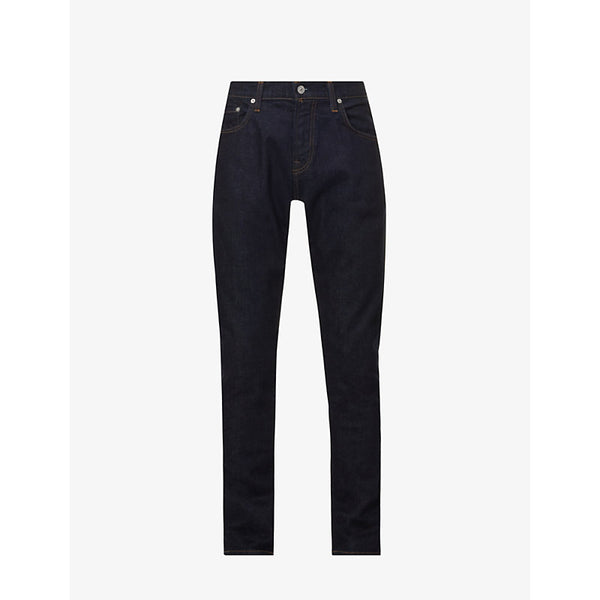  Citizens Of Humanity London brand-patch tapered-leg stretch-denim jeans