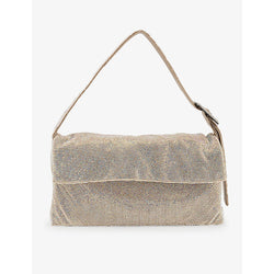  Benedetta Bruzziches Vitty La Grande crystal-embellished mesh shoulder bag