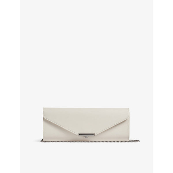  Lk Bennett Lucille envelope-shape leather clutch bag