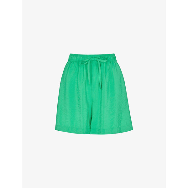 Whistles Nicola elasticated-waist woven short