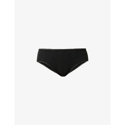  Cou Cou Intimates Cosy pointelle organic-cotton briefs