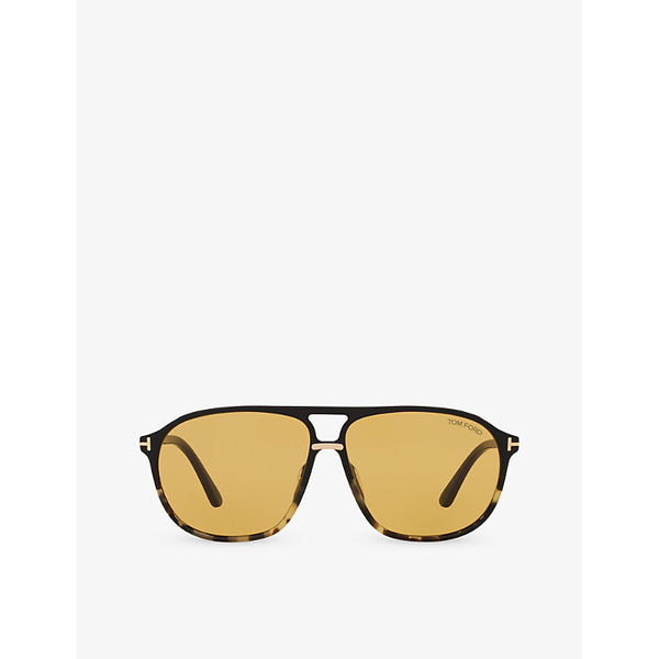 Tom Ford TR001634 Bruce square-frame polyamide sunglasses