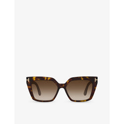  Tom Ford TR001637 Winona cat eye-frame acetate sunglasses