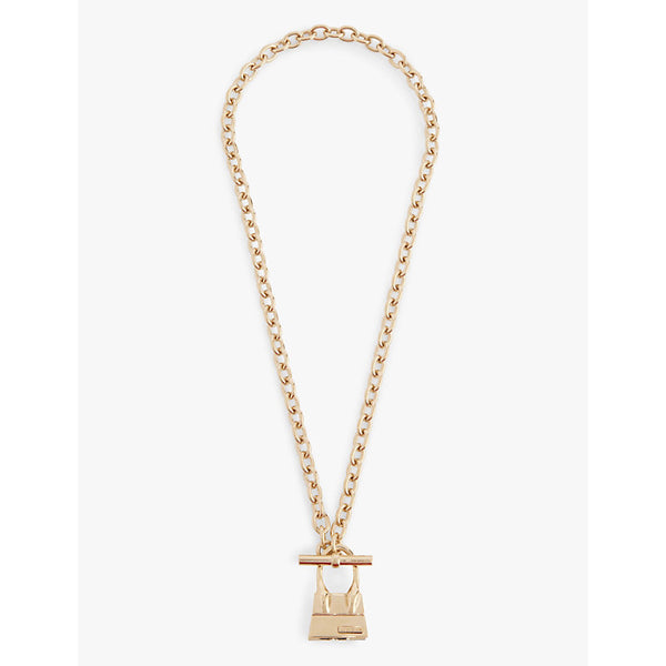 Jacquemus Chiquito brass and bronze necklace