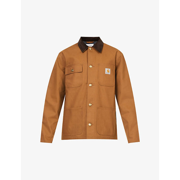  Carhartt Wip Michigan patch-pocket cotton-canvas jacket