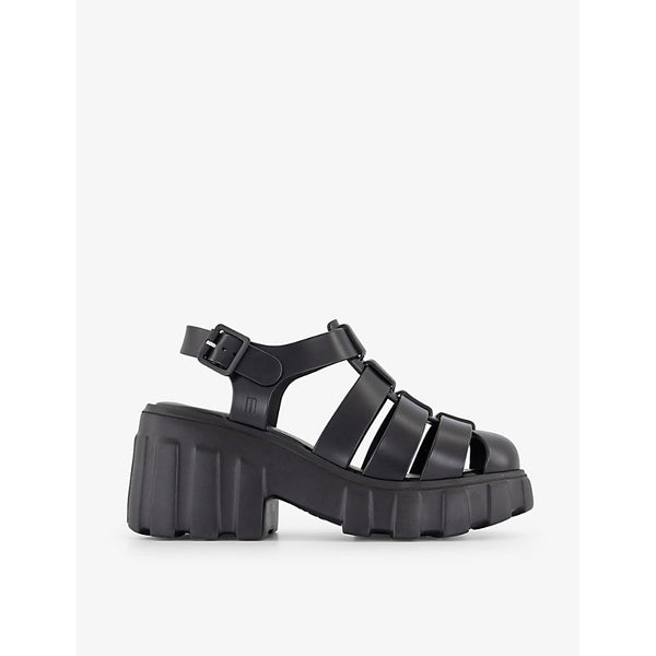 Melissa Megan woven platform sandals