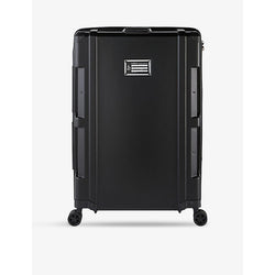 Harper Collective Large hard-shell recycled-plastic suitcase 79cm x 52cm | Harper Collective