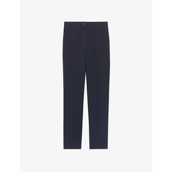 Womens Claudie Pierlot Parfum straight-cut stretch-woven trousers