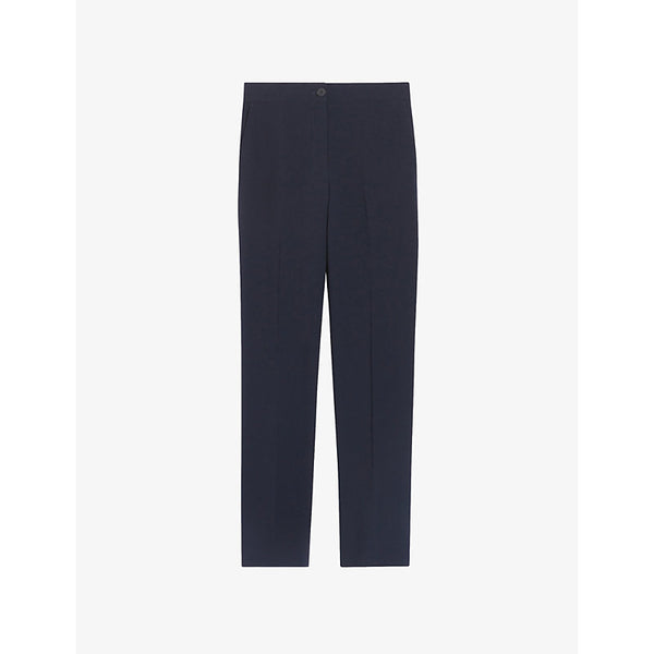  Claudie Pierlot Parfum straight-cut stretch-woven trousers