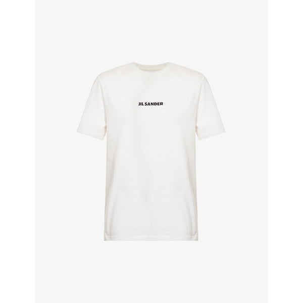  Jil Sander Graphic-print round-neck cotton-jersey T-shirt