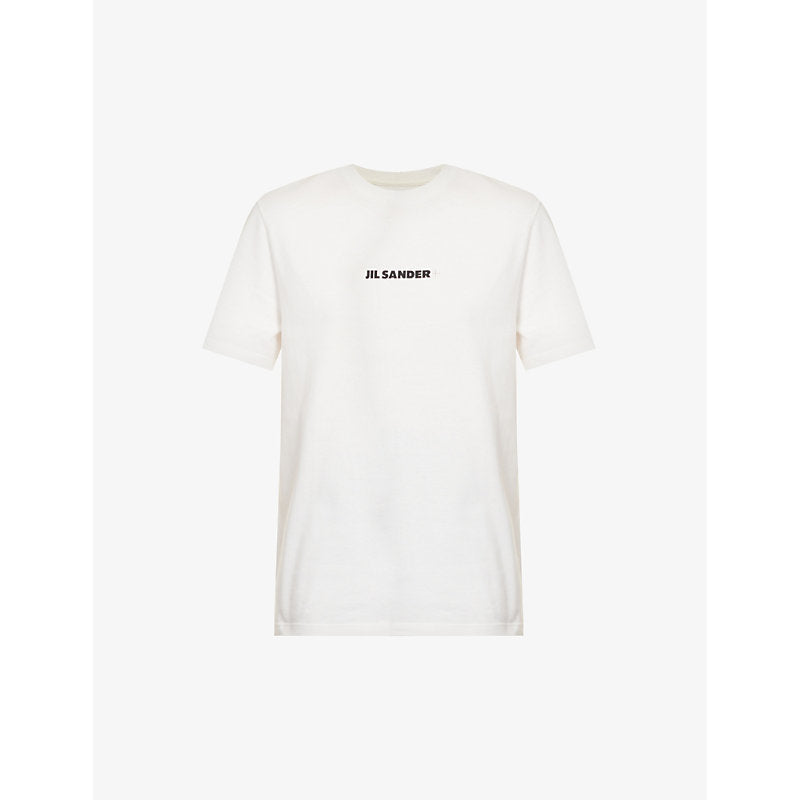  Jil Sander Graphic-print round-neck cotton-jersey T-shirt