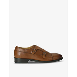 Kurt Geiger London Hunter leather monk shoes