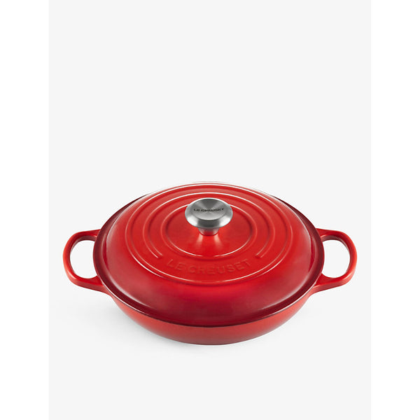 Le Creuset Signature shallow cast-iron casserole dish 26cm