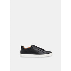 Whistles Koki lace-up low-top leather trainers | Whistles