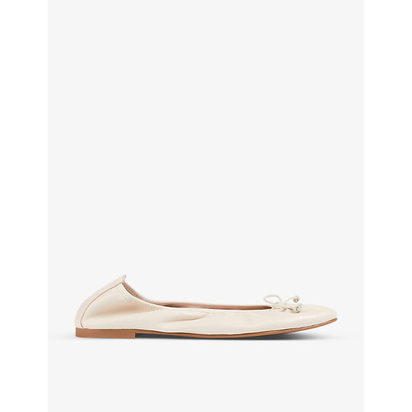 Lk Bennett Trilly patent leather ballerina flats