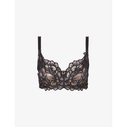  Panache Allure lace-embroidered stretch-woven bra