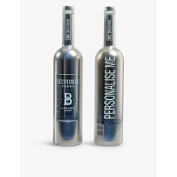 Belvedere Chrome Edition Selfridges-exclusive personalised vodka 1750ml