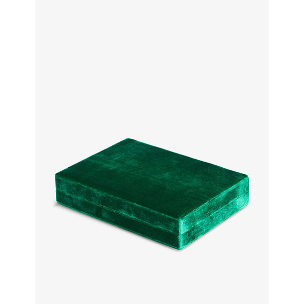 Sophie Bille Brahe Tresor velvet jewellery box 21cm