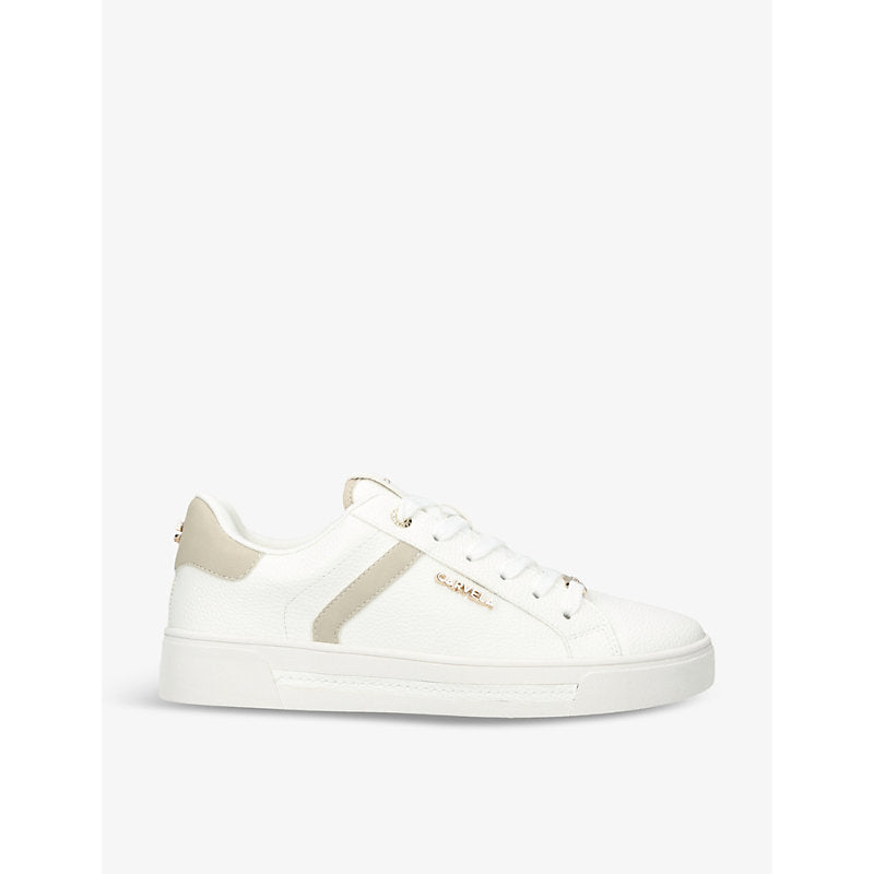  Carvela Daze faux-leather low-top trainers