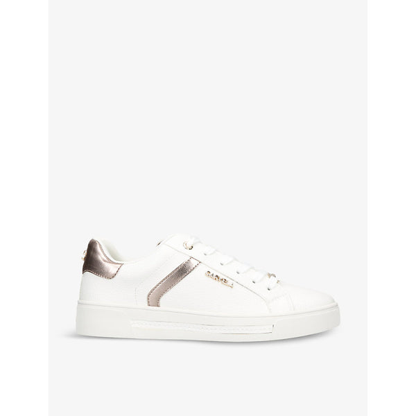 Carvela Daze faux-leather low-top trainers | Carvela