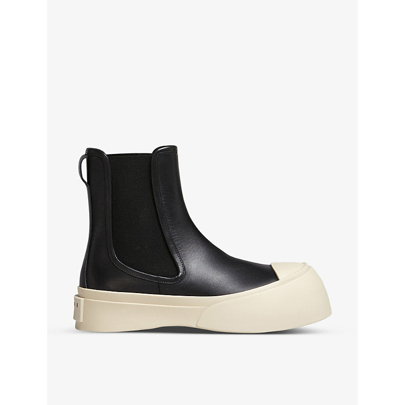 Marni Pablo chunky-sole leather ankle boots