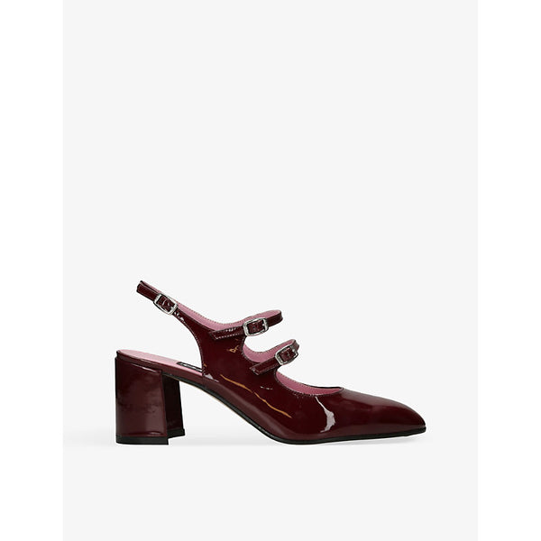 Carel Banana patent-leather Mary Jane heels