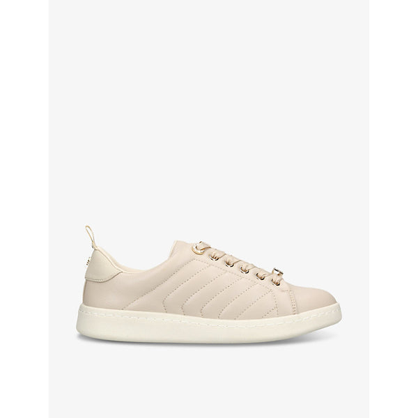 Kg Kurt Geiger Liza quilted faux-leather low-top trainers | Kg Kurt Geiger