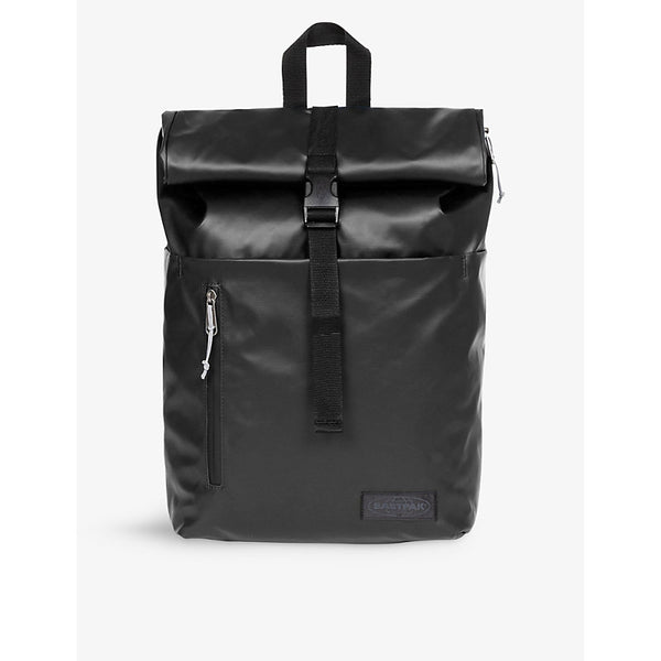 Eastpak Roll Up logo-patch shell backpack