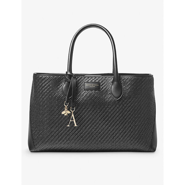  Aspinal Of London London interwoven leather tote bag