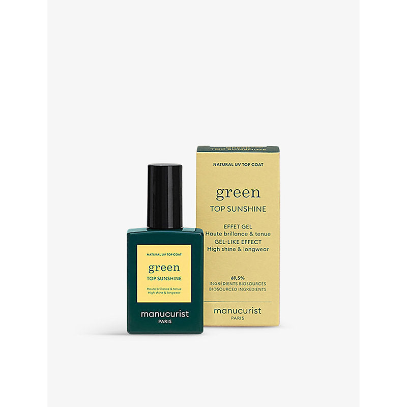 Manucurist Green Top Coat Sunshine gel-effect nail polish 15ml