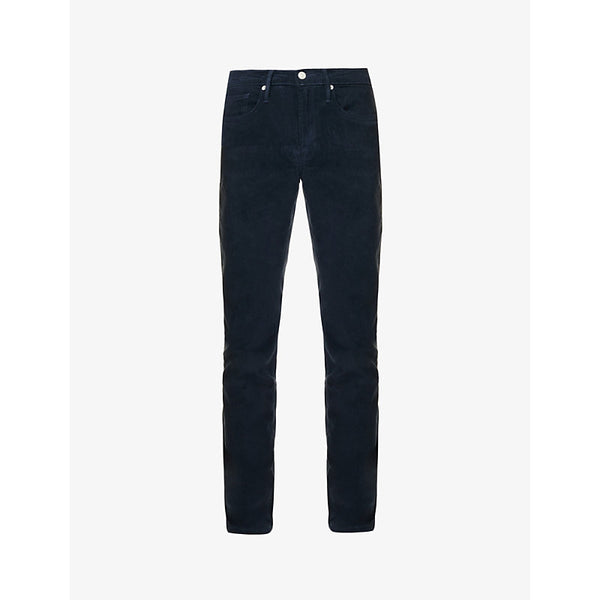  Frame L'homme slim-fit straight-leg stretch-denim jeans