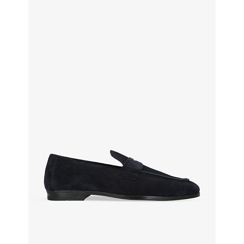  Tom Ford Sean tonal-stitching suede loafers